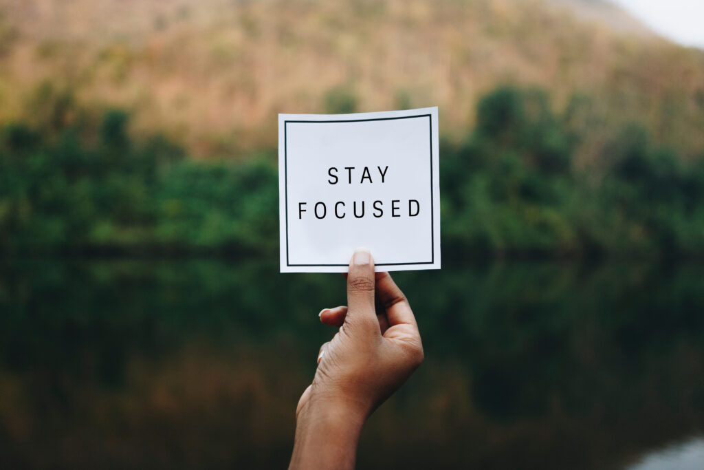 Staying focused for long periods of time can be challenging, especially if you tend to jump from one task to another. Here are a few strategies that may help you improve your focus